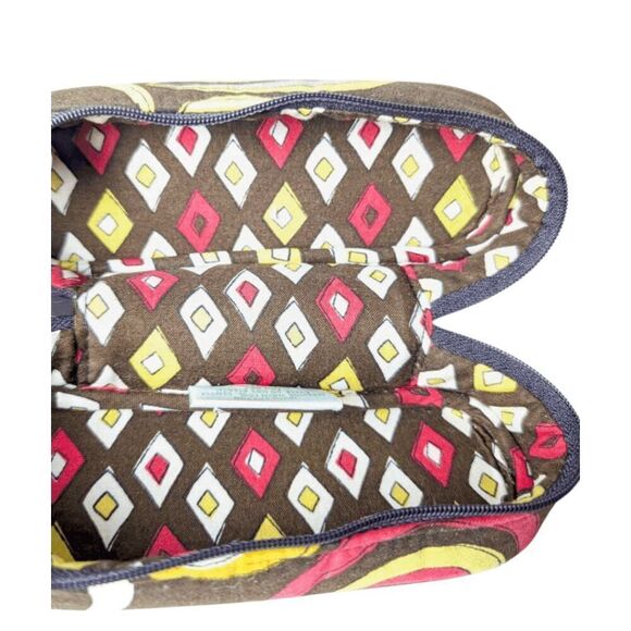 VERA BRADLEY Shoulder Bag Wristlet Sunglass Case Set In Puccini Pattern - Picture 14 of 14